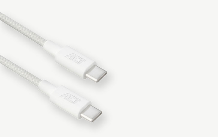 ACT USB-C naar USB-C kabel 1m - AC3080